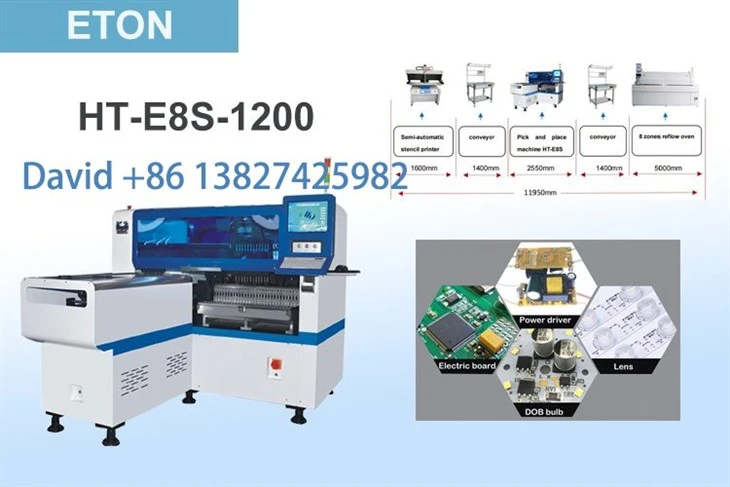DOB Bulb Mounting Machine LED SMD PCB Mounter