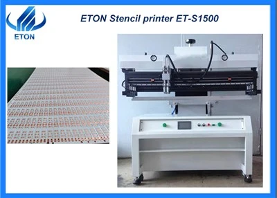 Argraffydd Stensil Uchafswm 1500 * 300mm PCB Goleuadau